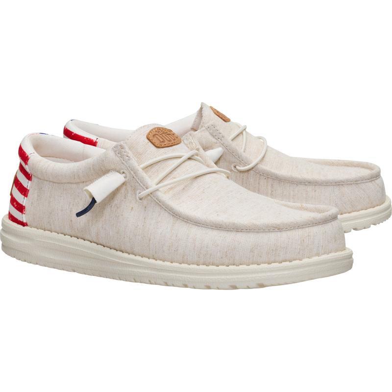HEYDUDE 4th Of July Slip Ons