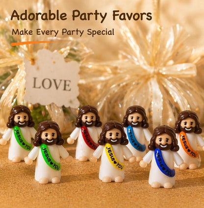 Colorful Mini Jesus Figurines