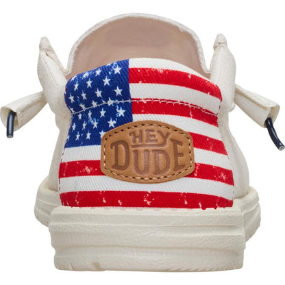 HEYDUDE 4th Of July Slip Ons