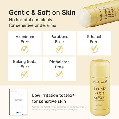 Medicube Vanilla & Pistachio Deodorant