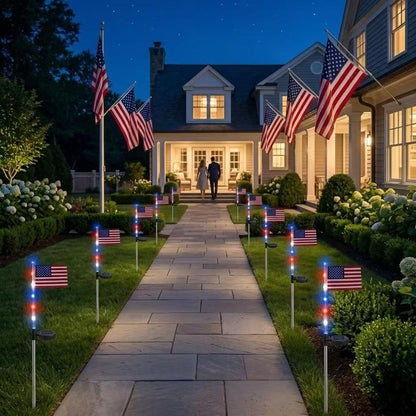 8 Piece Flag Light Set