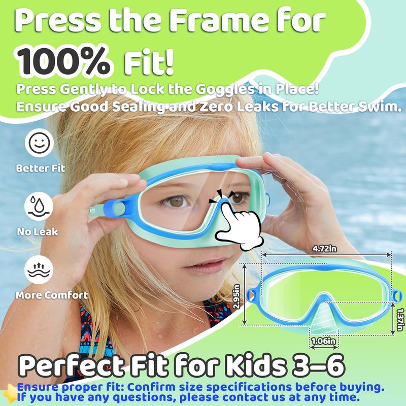 UV Protection Anti-Fog Swim Googles