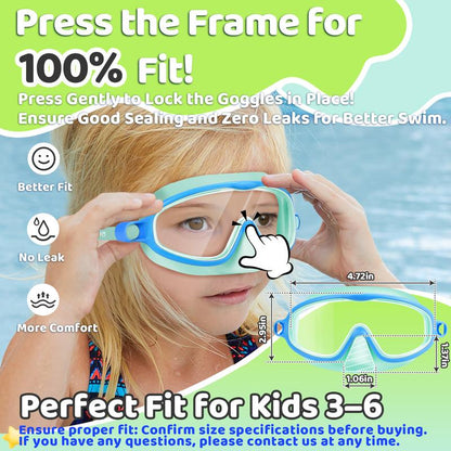 UV Protection Anti-Fog Swim Googles