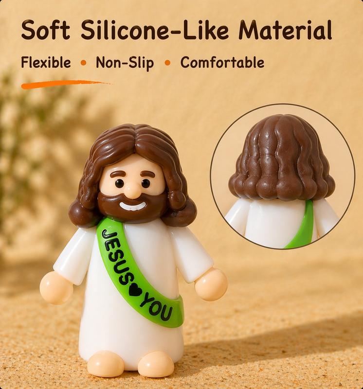 Colorful Mini Jesus Figurines