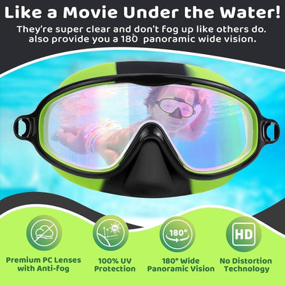 UV Protection Anti-Fog Swim Googles