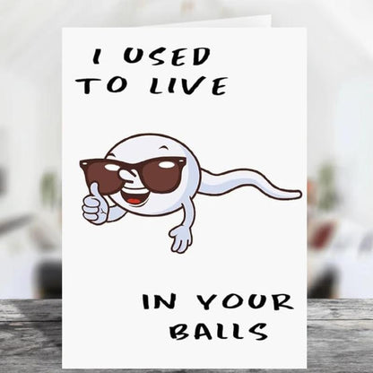 Fastest Swimmer Father's Day Card