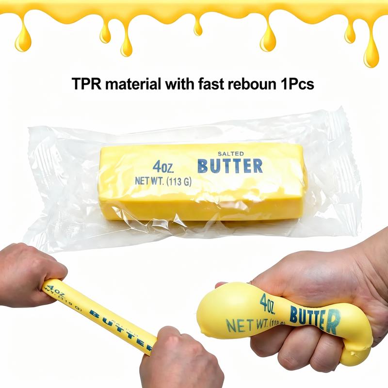 Ultra soft butter stress toy