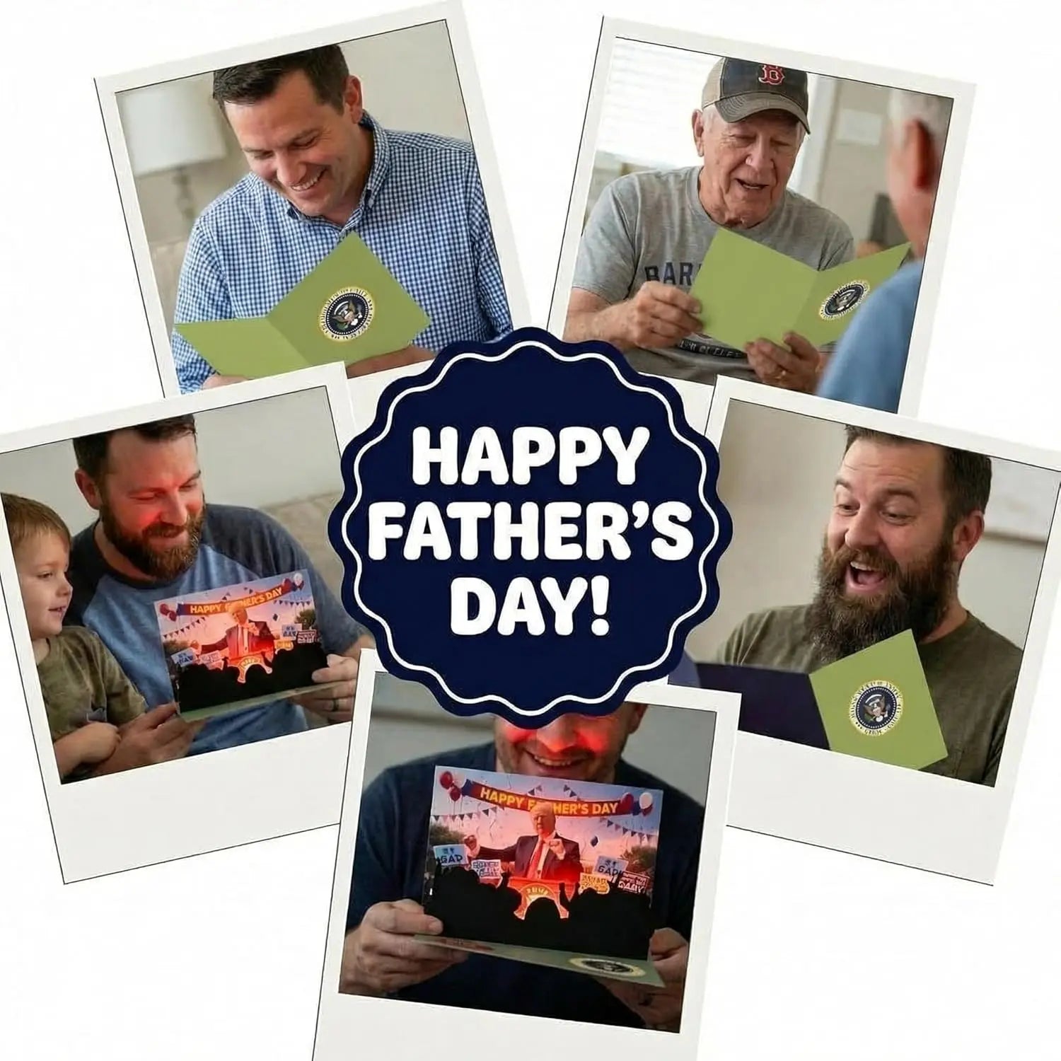 Talking Pop Up Fathers Day Card